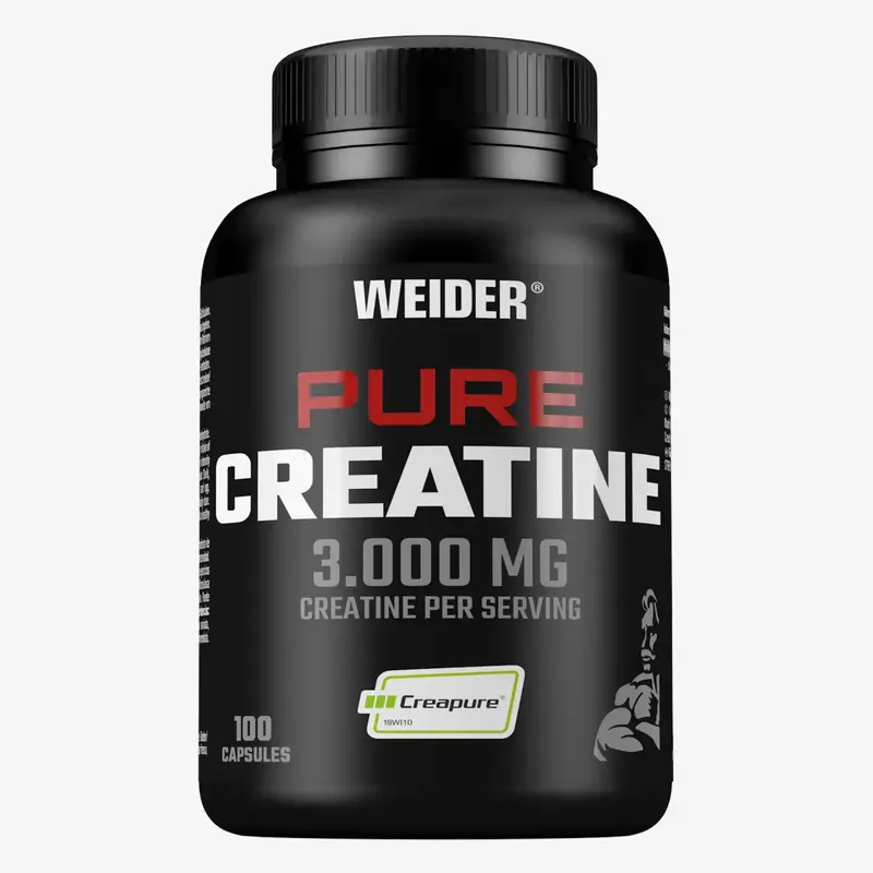 Pure créatine Weider 100 capsules (33 doses)