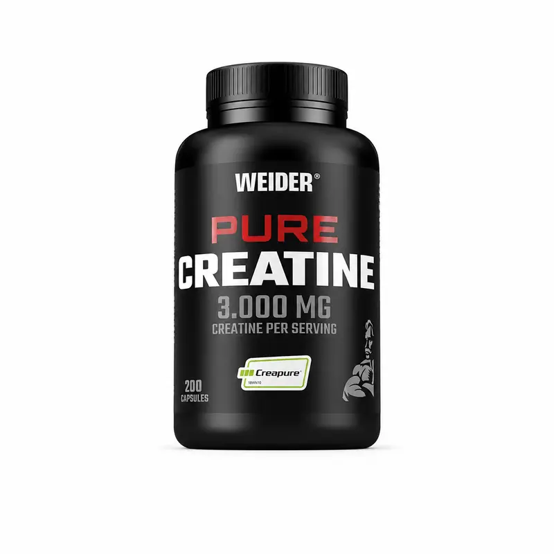 Pure créatine Weider 200 capsules (66 doses)
