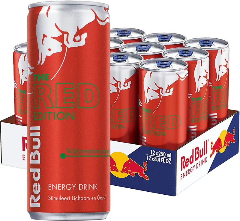 Red Bull Red Edition Pastèque (12 x 250 ml)