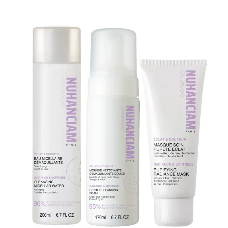 Routine Eclat Démaquillage Visage - Nuhanciam