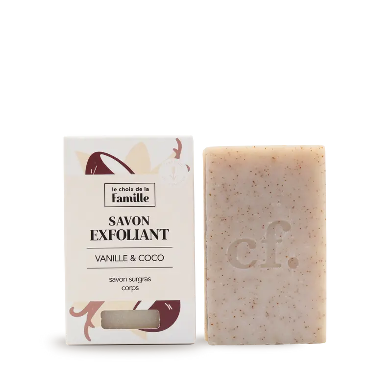 Savon surgras Exfoliant corps - Vanille & Coco