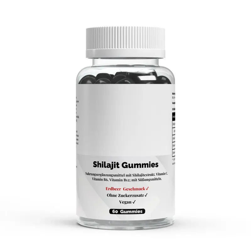 Shilajit + Vitamines C, B6, B12 | 60 gummies