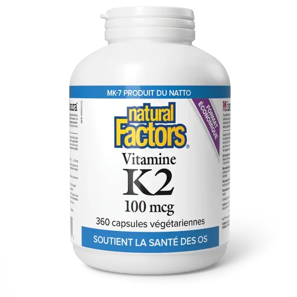 Vitamine K2 100mcg (360 Caps)